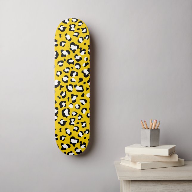 Skate Impressão Leopardo, Manchas Leopardo, Leopardo Ama (Arte de parede)