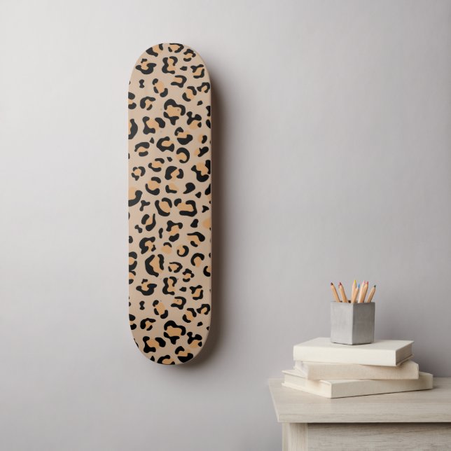 Skate Impressão Leopardo, Manchas Leopardo, Leopardo Cas (Arte de parede)