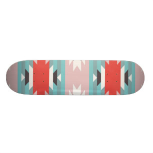 Skate Impressões tribais astecas do nativo americano do