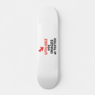 Skate Imprimer vos design en ligne DIY en Français