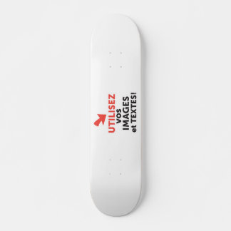 Skate Imprimer vos design en ligne DIY en Français