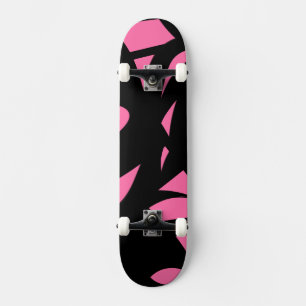 Skate Incrível Arte Moderna Rosa / Preto