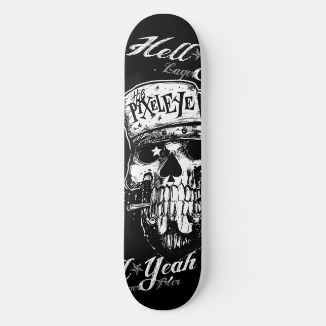 Skate Inferno Sim Cerveja Skatedeck (Frente)