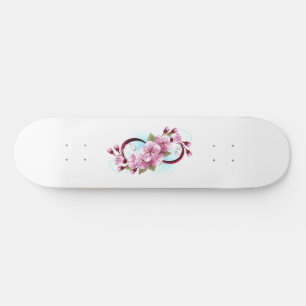 Skate Infinidade com Flores de Flor Sakura