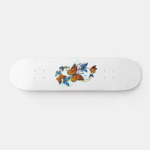 Skate Infinidade de Borboletas Monarca