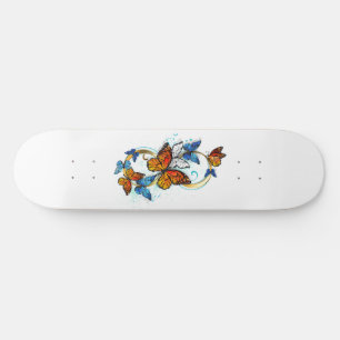 Skate Infinidade de Borboletas Monarca