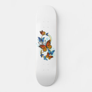 Skate Infinidade de Borboletas Monarca