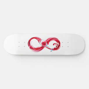 Skate Infinito com Vinho Tinto