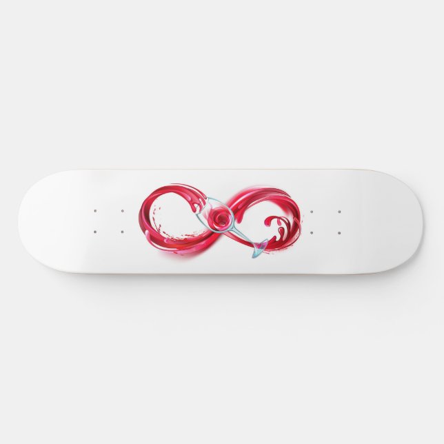 Skate Infinito com Vinho Tinto (Horz)