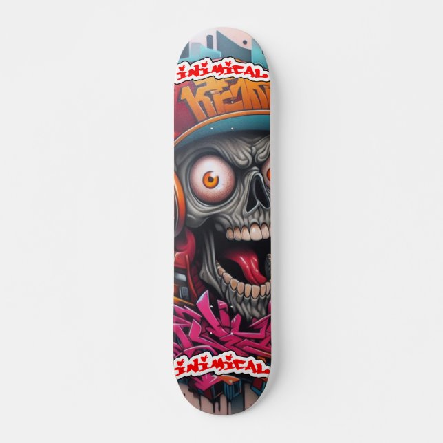 Skate Inimical Illin' Skully (Frente)