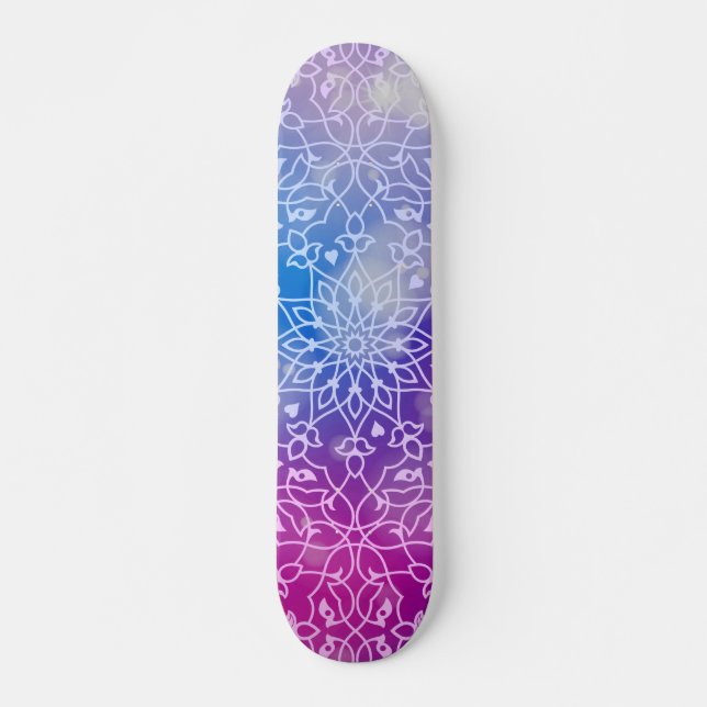 Skate Inspiração Mandala 9 (Frente)
