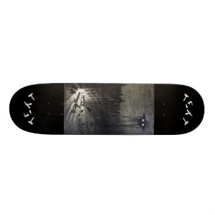 Skate Invasão estrangeira original do vintage 8 1/8"