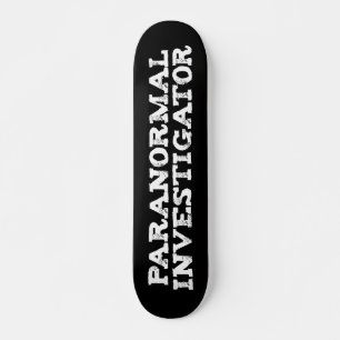 Skate Investigador Paranormal Caça de Fantasmas