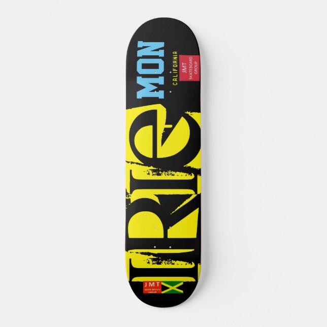 SKATE IRIE MON SKATEBOARDS / JMT USA (Frente)