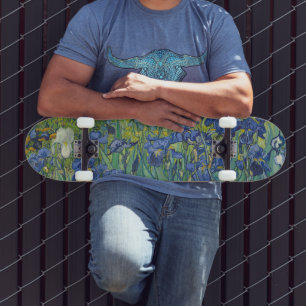 Skate Íris, Pintura a Óleo Floral, Vincent Van Gogh