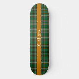 Skate Irlandês Nacional Tartan Personalizado