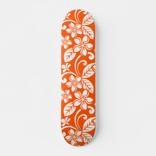 skate ISLAND PLUMERIA (VERY ORANGE)