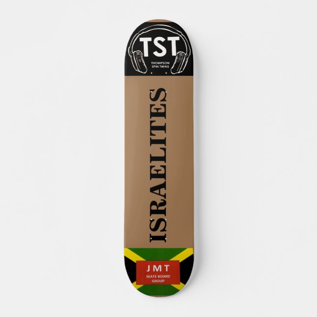 Skate ISRAELITES Skateboard, Deck 7¾" (Frente)