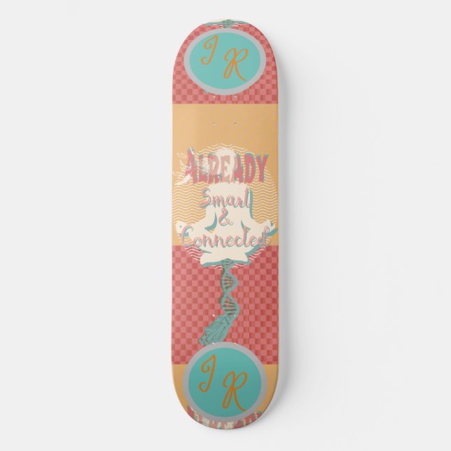 Skate Já inteligente e conectado - Inicialmente possível (Frente)