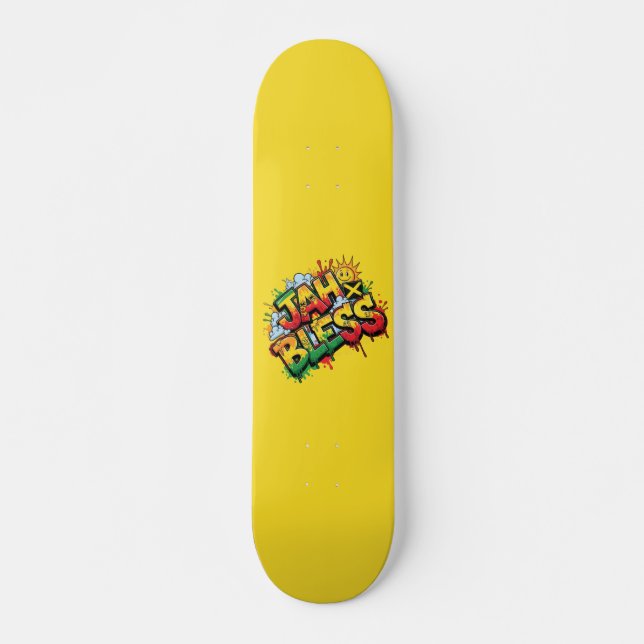 Skate Jah Bless Reggae (Frente)