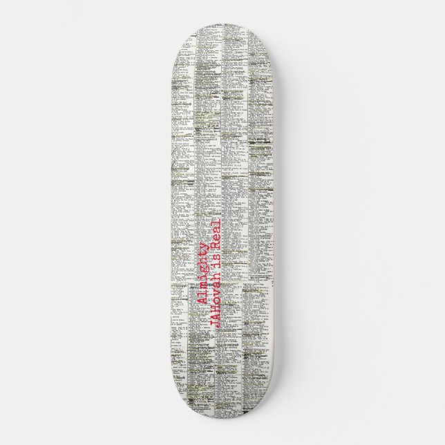 SKATE JAH É REAL /JMT SKATEBOARDS (Frente)