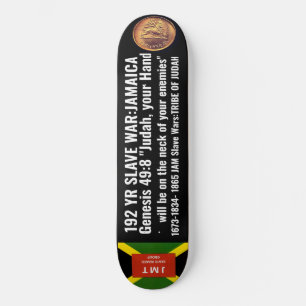 Skate JAMAICA AUG 1 1834. 8 1/4 pol.
