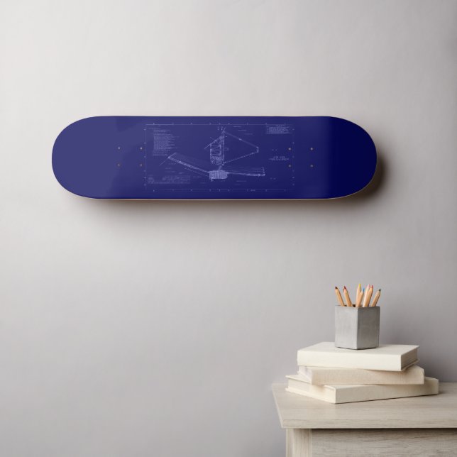 Skate James Webb Revelando o Projeto do Universo (Arte de parede (Horz))