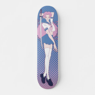 Skate Japonês Animes Rosa Nouveau