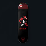 skate japonês Samurai com nome<br><div class="desc">skate japonês Samurai com nome</div>