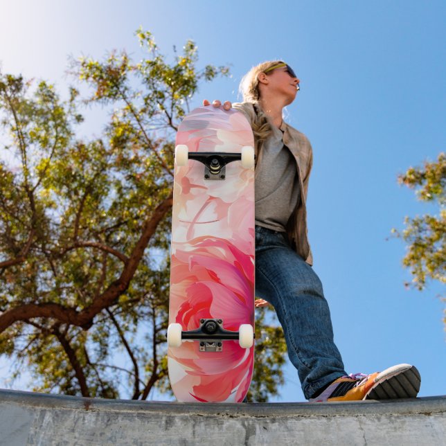 Skate Jardim de Água-forte de Peônia de Primavera (Ao ar livre 1)