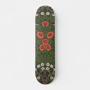 Skate Jardim Flor Clássica de William Morris Blackthorn