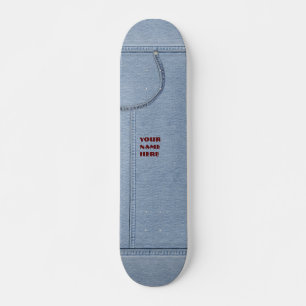 Skate Jeans-Conselho com seu nome