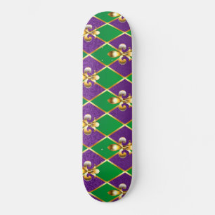 Skate Jewelry Background Mardi Gras