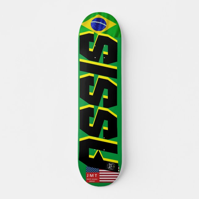 Skate JMT BRASIL ASSIS PRO 7, 3/4 pol. (Frente)