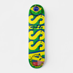 Skate JMT BRASIL ASSIS PRO 7, 3/4 pol.