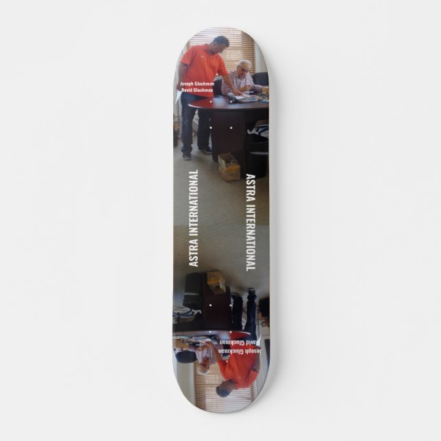 Skate JOE & DAVID  ASTRA   JMT Skateboard, 7¾" Deck (Frente)