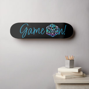 Skate Jogo RPG ativado   Holo Fantasy Tabletop Retro Gam
