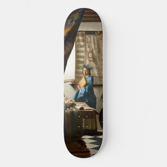 Skate Johannes Vermeer - A Alegoria da Pintura (Frente)