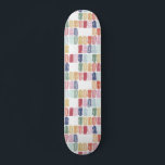 Skate Joias de Aquarela Brilhantes<br><div class="desc">O pop perfeito de cores brilhantes com estas joias de aquarela divertidas neste skate brincalhão.</div>