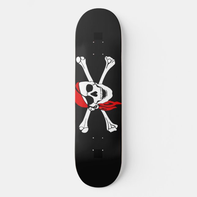 Skate Jolly Roger (Frente)