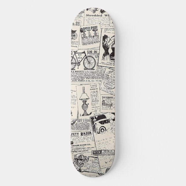 Skate Jornal Vintage (Frente)