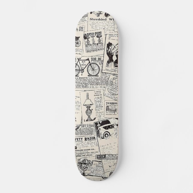 Skate Jornal Vintage (Frente)