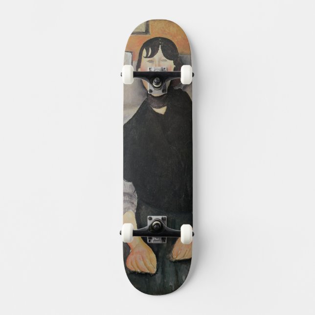 Skate Jovem mulher das pessoas (Frente)