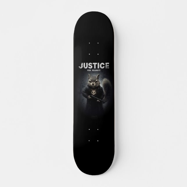 Skate Justiça para amendoim o esquilo (Frente)