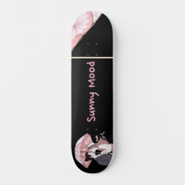 Skate K-drama aquarela elegante personalizado fandom cor