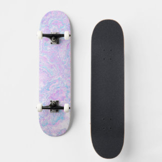 Skate Kawaii Fofo Boho Giratório Pastel Algodão Doce Már