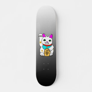 Skate Kawaii Rave Lucky Cat Maneki Neko