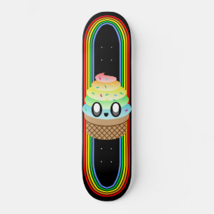 Skate Kawaii Rave Sorvete Cone