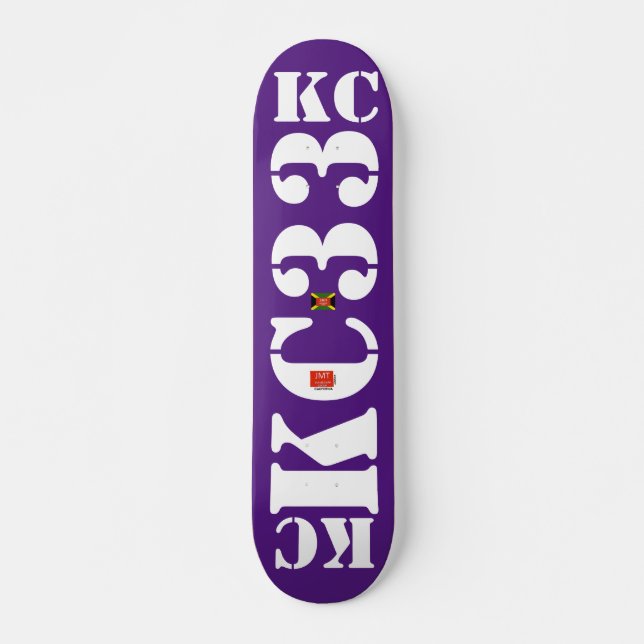 Skate KC 33  JMT Skateboard, Deck 7¾" (Frente)