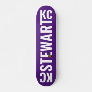 Skate KC STEWART Skateboard, Deck 7¾"
